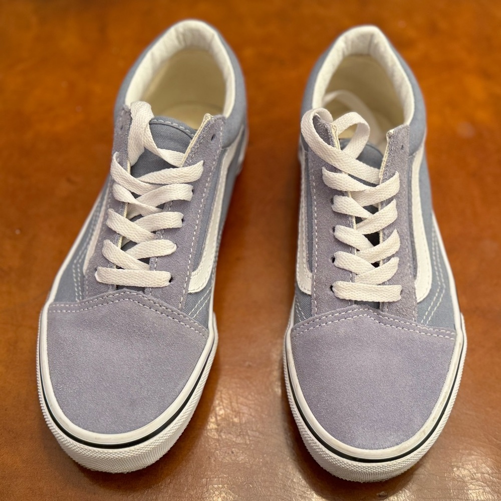 Vans Kids' Old Skool Casual Shoes KIDS SIZE 3; Dusty Blue